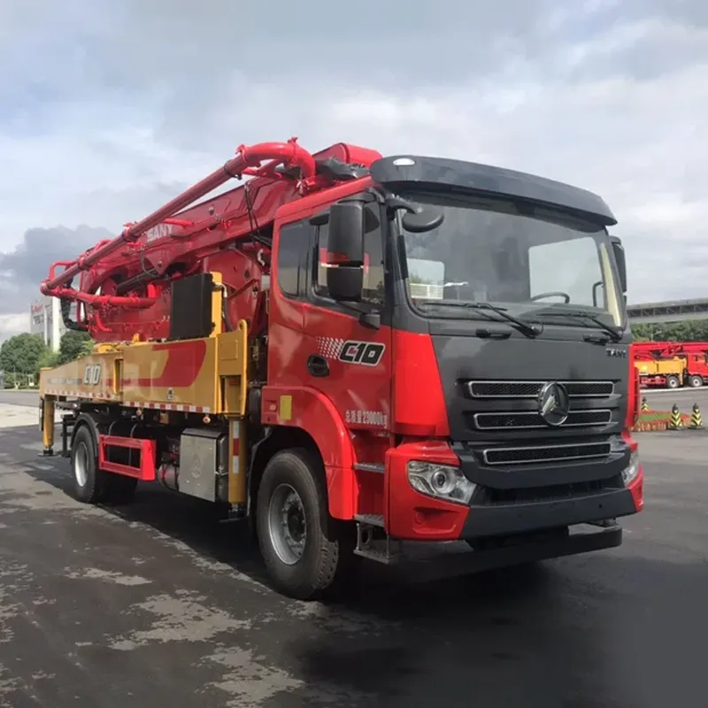Used Sany C10 Concrete Pump Truck