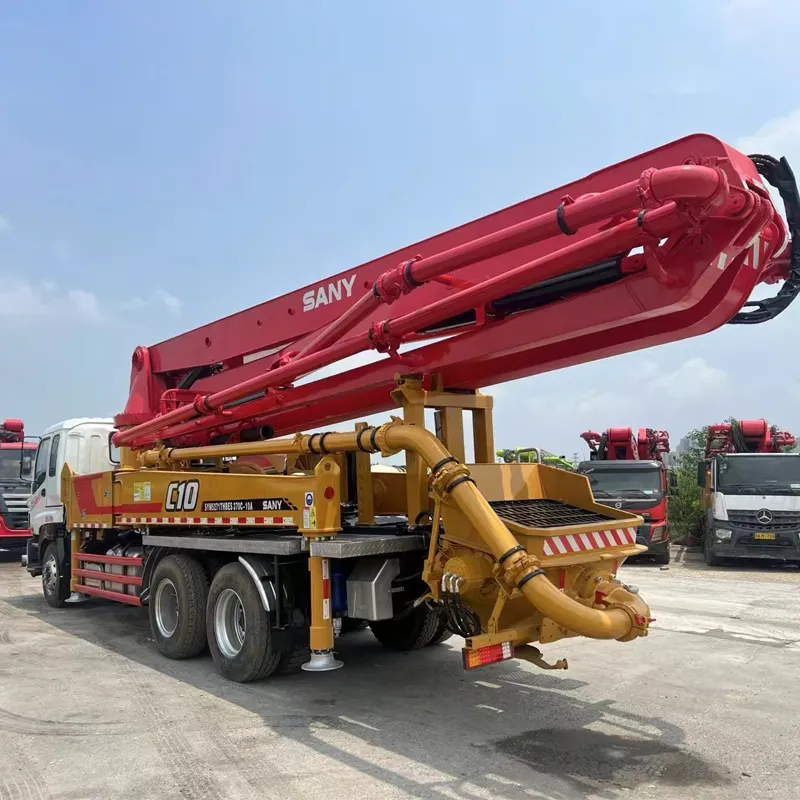 Used Sany C10 Concrete Pump Truck