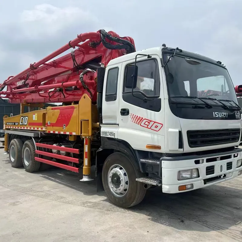 Used Sany C10 Concrete Pump Truck